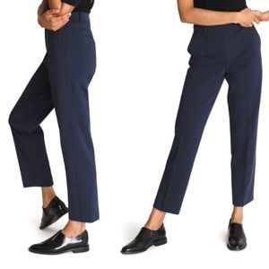 Kit and Ace Coastline Trouser Ankle Pants Navy Blue size 2